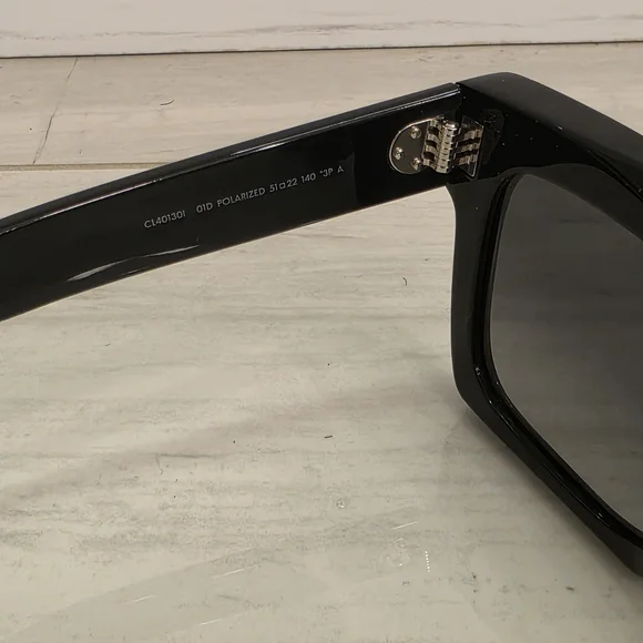 Celine Black Square Sunglasses - Picture 5 of 7